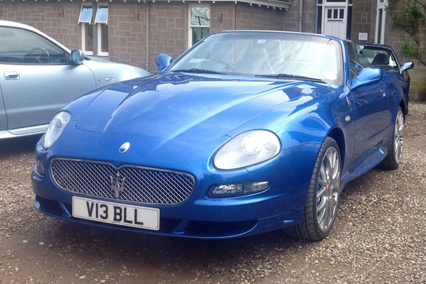 Convertible Maserati in Manchester